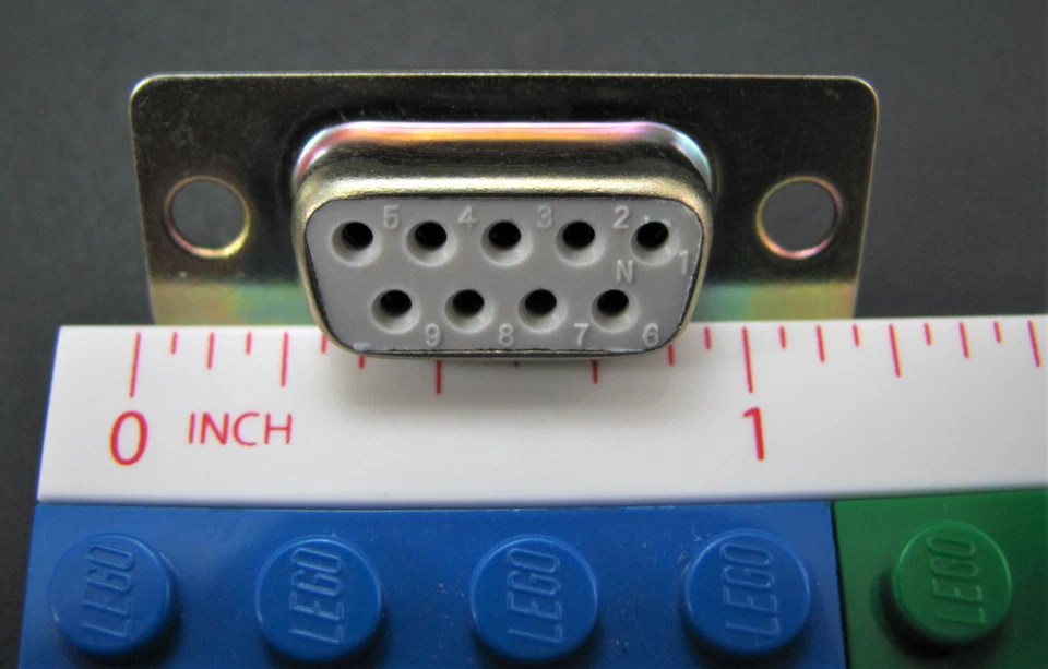 (10x) Pan Pacific DS9S - 9-Pin Female D-Sub Connector - Solder Cup Termination - Image 3 of 4