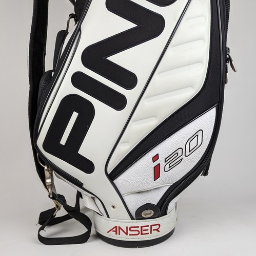 Ping Maria Hjorth Personal LPGA Tour Used G20 Anser Golf Staff Bag 6-Way Divider - Picture 8 of 21