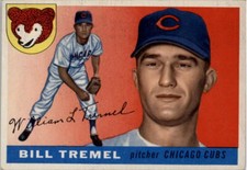 1955 Topps #52 Bill Tremel RC - EX