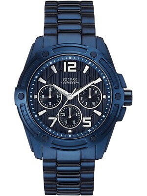 GUESS W0601G2,Men's Multi-function,Stainless Steel Case,BRAND NEW WITH TAG & BOX