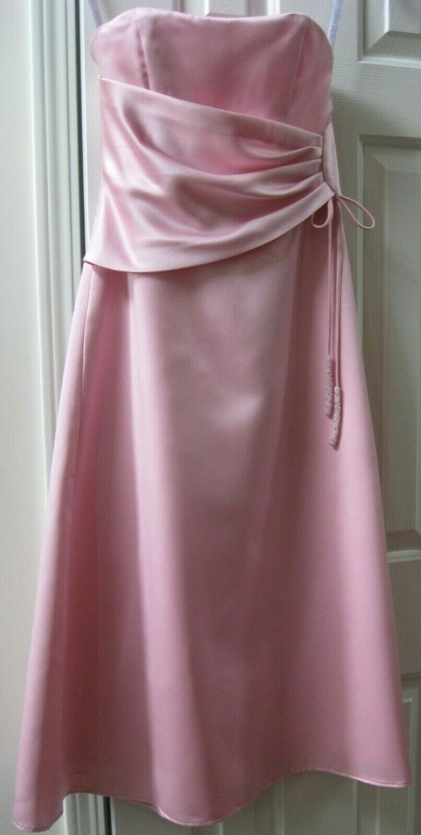 Vintage Alfredo Angelo Pink Prom/Bridesmaid/Formal Sleeveless Dress size 4  | eBay