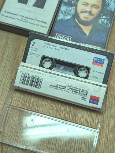 PAVAROTTI - Opera - Classical Music Audio Casette Tape Bundle Of 3 - See Photos - Picture 8 of 14