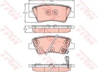 TRW BremsbeläGe BremsklöTze Vorne FüR KIA Stonic YB 1.0 T-Gdi 1.4 Cvvt 1.6