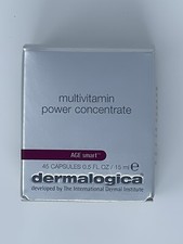 DERMALOGICA Multivitamin Power Concentrate 45 Capsules 0.5 Fl Oz NIB, Sealed