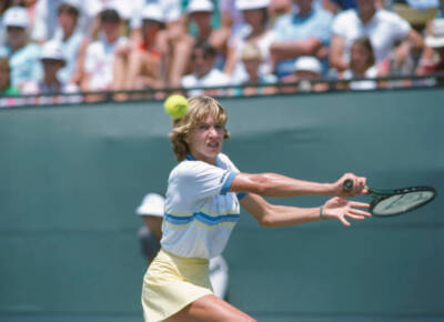 Steffi Graf of West Germany Womens Singles Tennis Summer Olymp- 1984 Old Photo 1