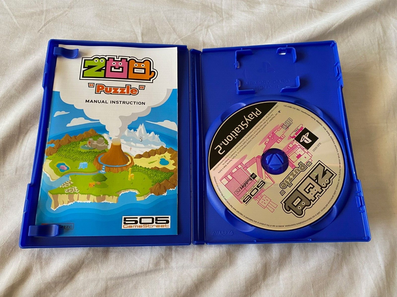 Zoo Puzzle PAL UK Sony Playstation 2 PS2 English CIB