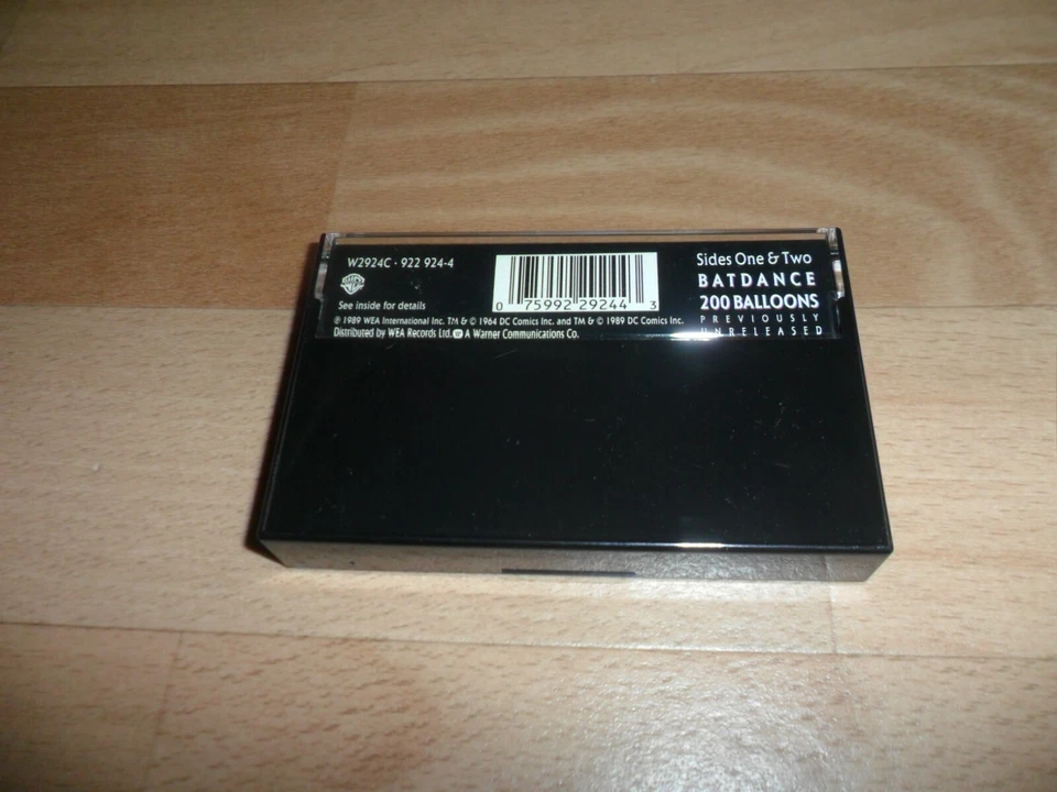 PRINCE - BATDANCE (RARE 2 TRACK CASSETTE SINGLE - 1989) CASSINGLE - Image 4 of 4