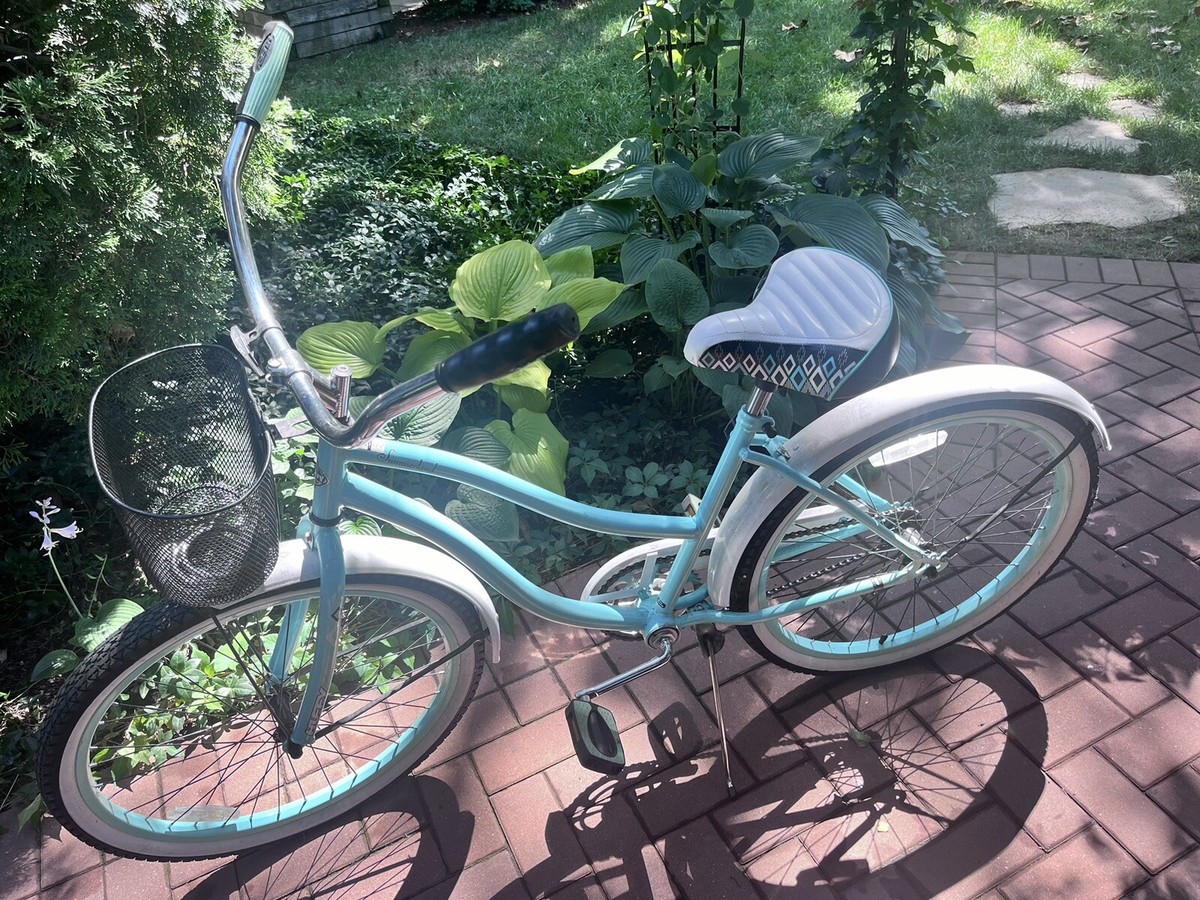 Huffy Teal Bikes For Girls Girls 24 Inch Huffy Summerland Cruiser