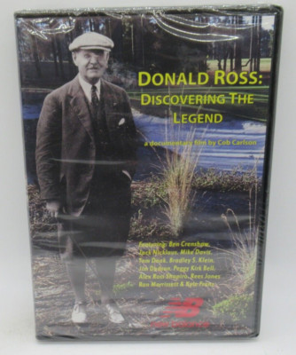 DONALD ROSS: DISCOVERING THE LEGEND DVD DOCUMENTARY, GOLF COURSE DESIGNER GENIUS