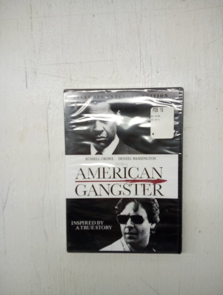 American Gangster DVD SEALED NEW Russell Crowe, Denzel Washington
