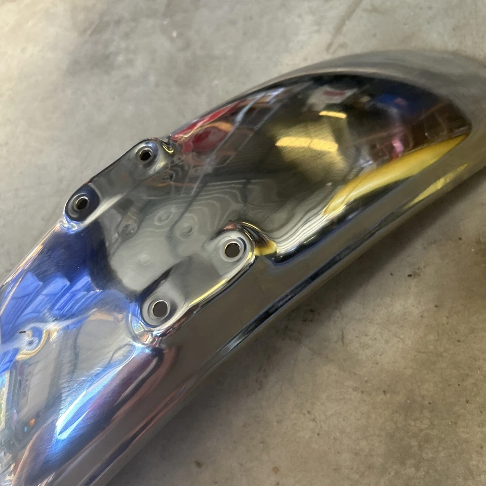 1984 - 1985 Yamaha Virago 1000 Chrome Front Fender 1100 - Image 4 of 4
