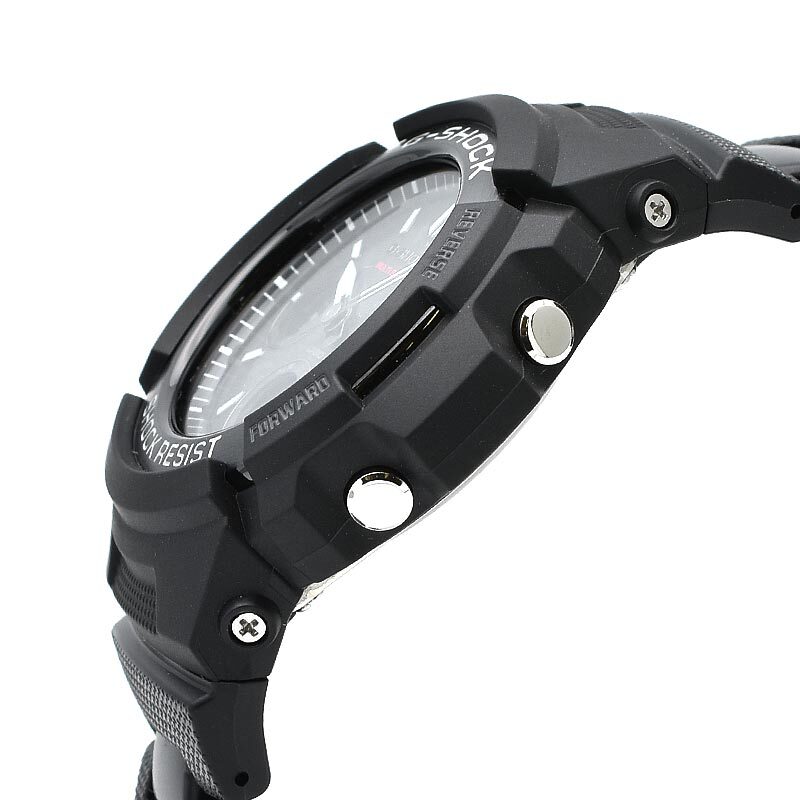 Casio G-Shock AWG-M100SBC-1AJF Quartz Black Dial 46.4 mm Watch | eBay