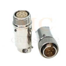 TAJIMI 8 Pin HT10A1.11J.8L-2, HT10A1.11P.8A-1 Camera Signal Line Plug Socket