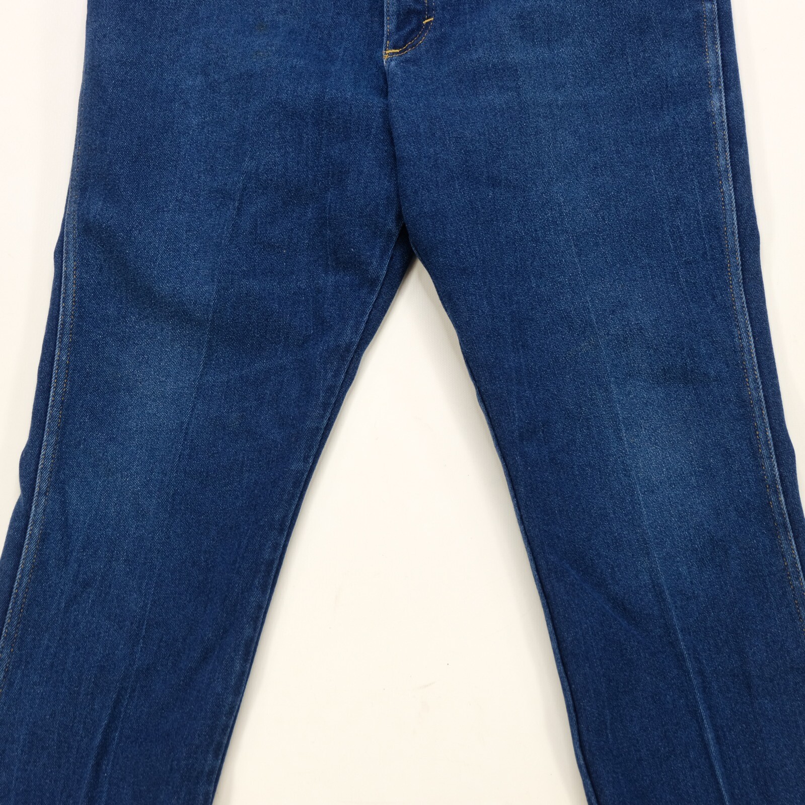 Rare Vintage LEE M.R. Black Tab Zip Button Fly Denim Jeans 80s 90s Blue SZ 40x32 image 2