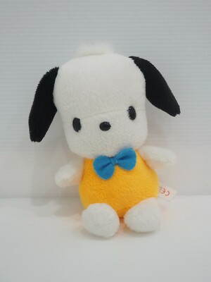 Pochacco 220801 Yellow Sanrio Smiles 2013 Plush 5'' Stuffed Toy Doll 
