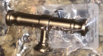 New Brainerd P43935W-CZ-C Classic Button Knobble Champagne Bronze Cabinet Pull