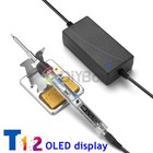 OLED T12 Mini Soldering Iron DC24V 72W Electric Welding Solder Tip Station Tool