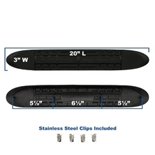 Raptor Series 3" Step Pad (No Raptor logo. Clips Included)