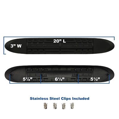 Raptor Series 3'' Step Pad (No Raptor logo. Clips Included)