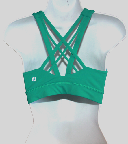 A6 Lululemon Free To Be Elevated Light Support DD/E Cup Maldives Green Sz 4 $52 - Picture 4 of 7