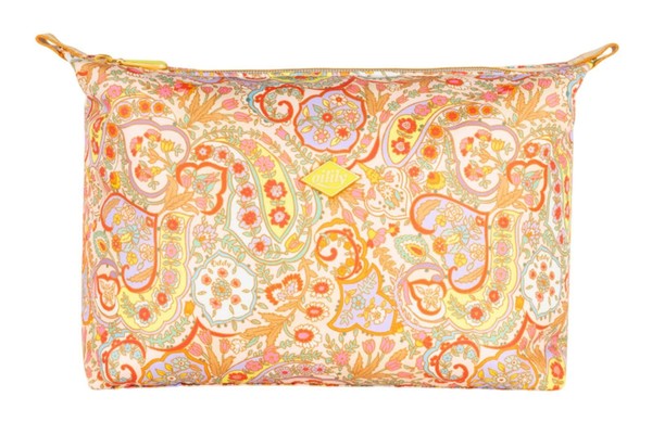 Oilily Claire Cosmetic Bag Kosmetiktasche Plantation Bunt Beige Neu-image