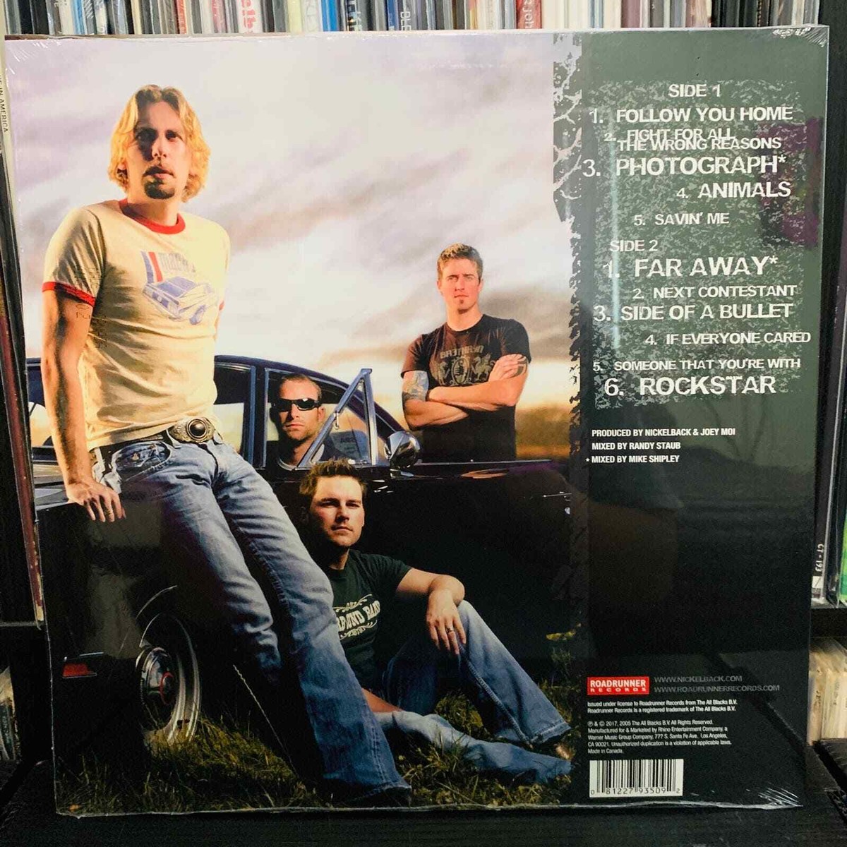 Nickelback - All The Right Reasons Vinyl LP NEW SEALED RECORD