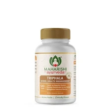 Maharishi Ayurveda Triphala Tablets 1000mg 120 Tablets | Herbal Free Shipping