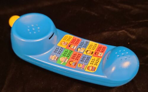 Vintage Fisher Price Blue Replacement Play Cordless Phone - Picture 1 of 3