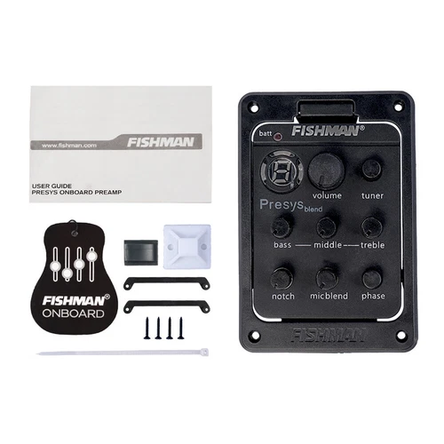 4-Band 301 EQ Equalizer Acoustic Guitar Piezo Pickup Preamp LCD Tuner System AU - Picture 9 of 10