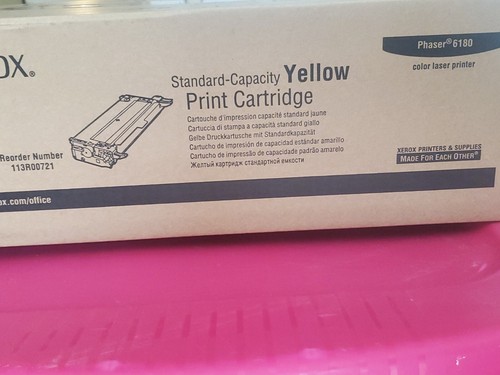 GENUINE Xerox Phaser 6180 Black, Cyan, Magenta or Yellow 113R00722 - Picture 6 of 6