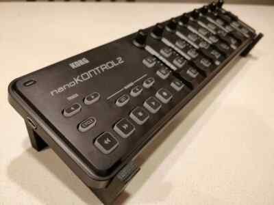 Convenient Angled Stand Arms for KORG nanoKONTROL2 USB Controller