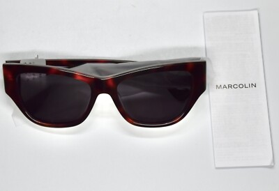 MAX MARA FRANCOISE MM0041 52A DARK TORTOISE SMOKE CAT EYE  display picture 1