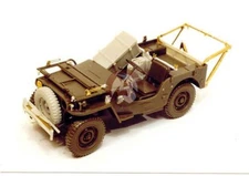 Resicast 1/35 British Airborne Jeep RAMC Medical Conversion Set (Tamiya) 351148