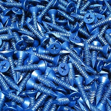 (100) 1/4" X 1-1/4" Phillips Flat Head Masonry Concrete Screw Tapcon Anchor