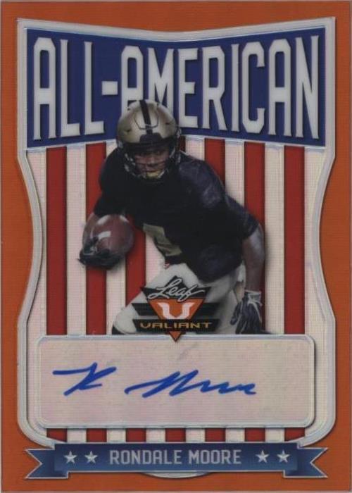 2021 Leaf Valiant Rondale Moore #AA-RM1 - 1 of 2