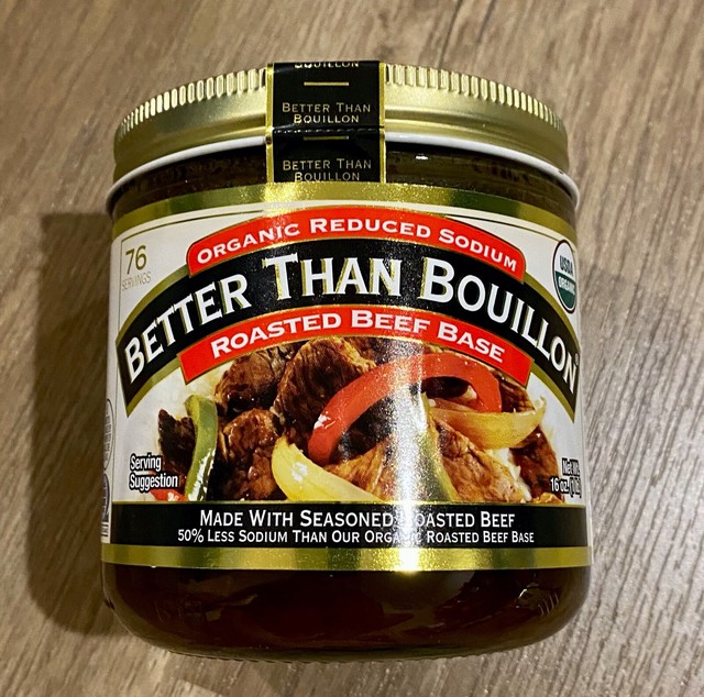 Better Than Bouillon Organic Roasted Chicken / Beef Base Reduced Sodium