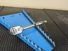 #ax488 NEW! Snap-On 3/8" Drive 80 Fine Tooth Chrome Standard Handle Ratchet F80