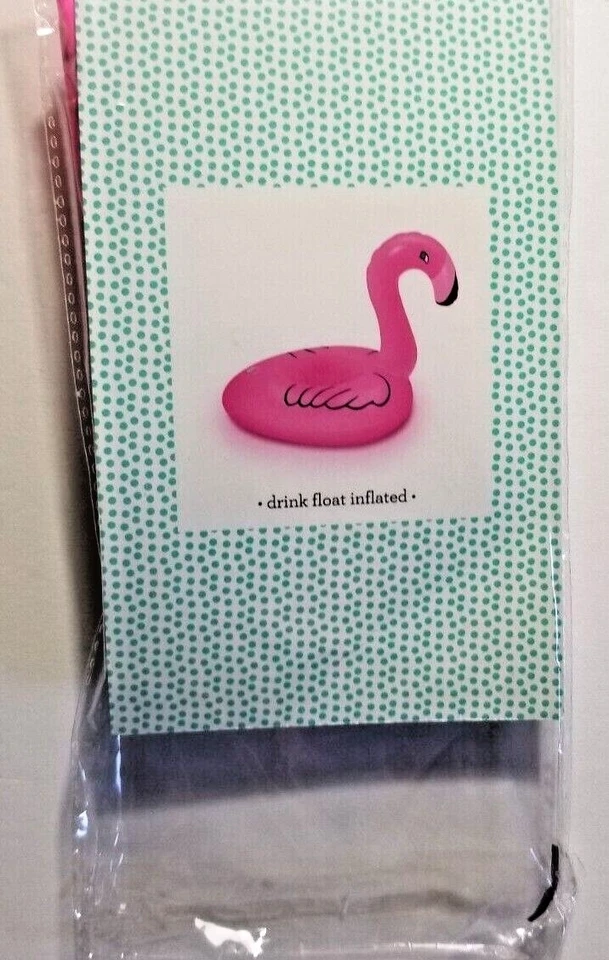 Pink Flamingo Getränkehalter Aufblasbar Schwimmer Ihr Getränk Pool Getränk Schwimmer 2er Pack - Bild 3 von 4