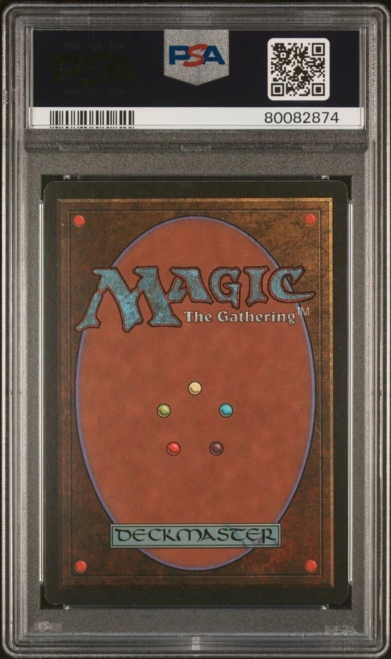 1994 Magic the Gathering WAR BARGE The Dark PSA 8 NM-MT MTG - Image 2 of 2