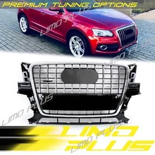 Chrome Front Bumper Grille Grille For Audi Q5 2009 2010 2011 2012