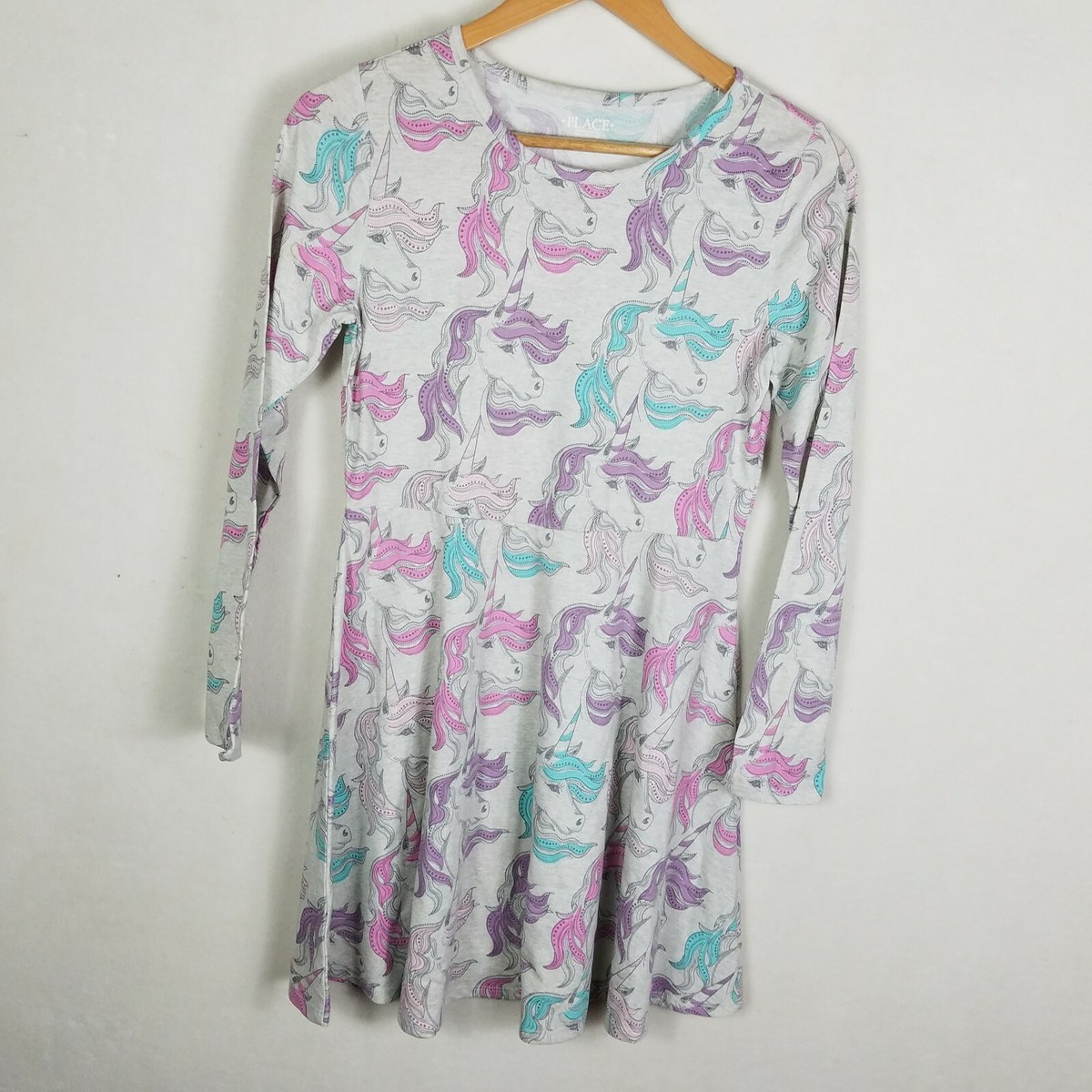 unicorn skater dress Unicorn Sky Dance Short Sleeved Skater Dress