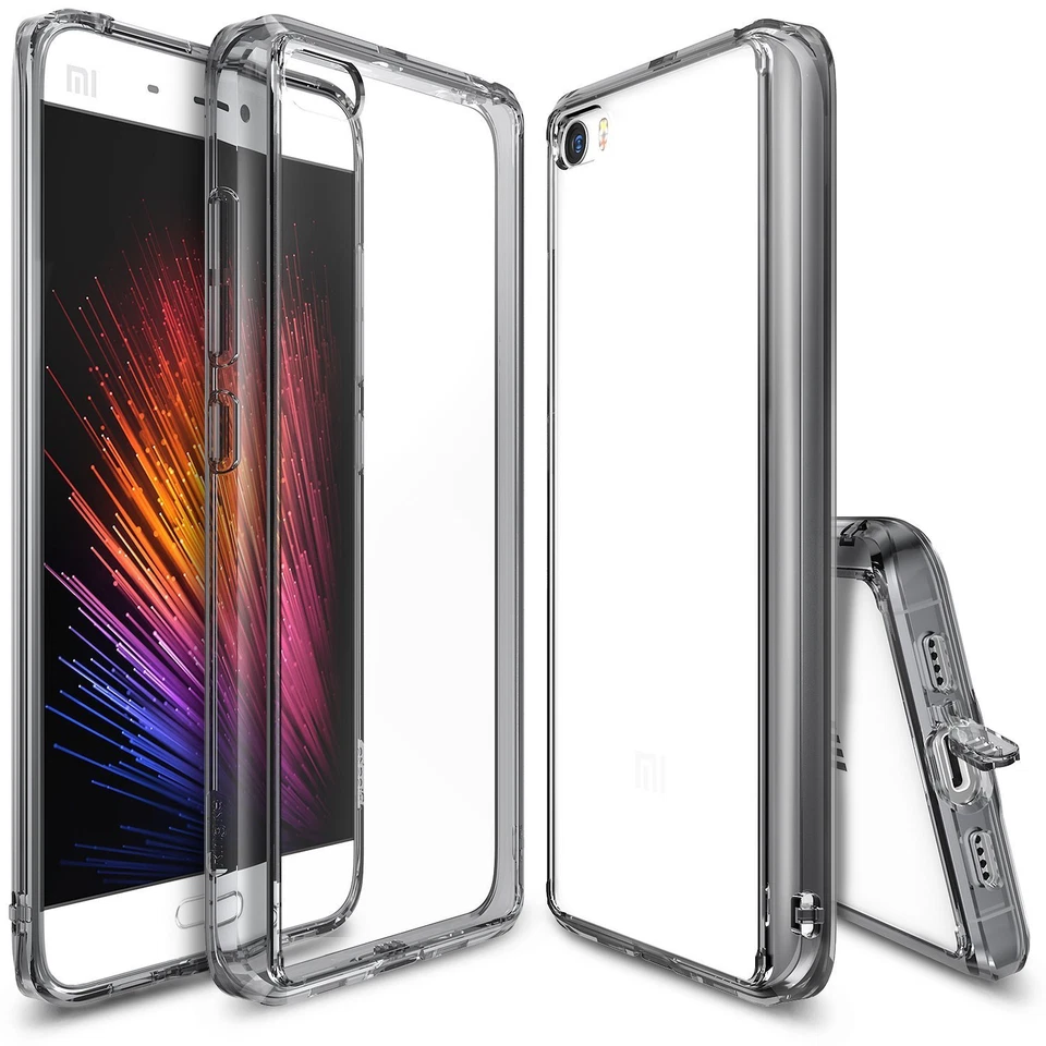 Funda protectora TPU transparente trasera a prueba de golpes para Xiaomi Mi5 | Ringke [FUSION] Foto 3 de 4