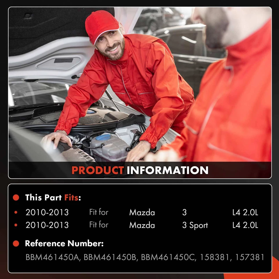 Nuevo compresor de aire acondicionado con embrague para Mazda 3 3 Sport 2010 2011 2012 2013 L4 2,0 L Foto 2 de 4