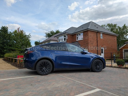 BLADE Tesla Model Y 4 x 19" Wheel Covers Included Logo! Fast UK Delivery HUB CAP - Picture 10 of 26