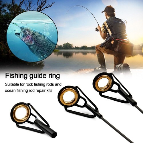 Fly Rod Guide Fishing Pole Eye Repair Fly Rod Eyelet Fishing Eye