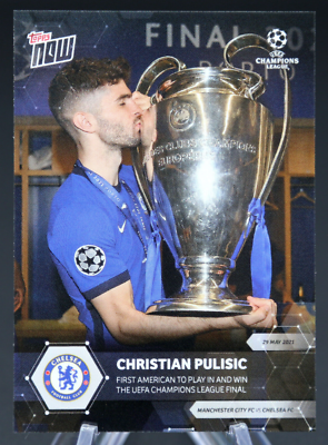 2020-21 Topps Now CHRISTIAN PULISIC #85 UEFA Champions League