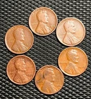 1919  P  D S  1927  D  1928  P  1930 P Lincoln Cents Lot of 5 Low Grade Low Cost