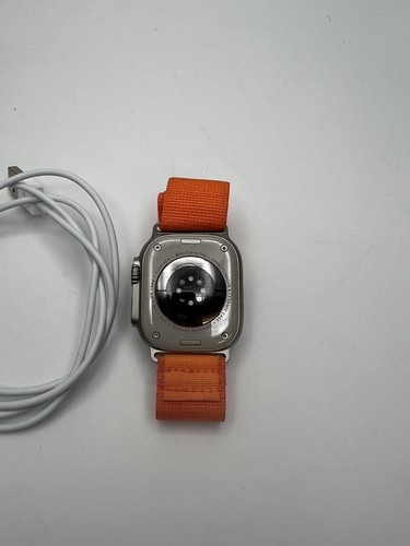 Apple Watch Ultra 2 49mm GPS + Cellular Titanium with orange band - GOOD