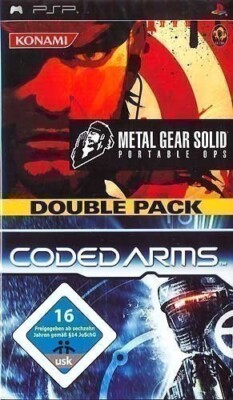PSP - Metal Gear Solid Double Pack: Portable Ops + Coded Arms DE mit OVP