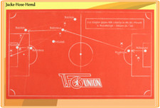 1. FC Union Berlin Fußmatte Eisern Union Matte Taktiktafel Siegtor Gr. 75x45cm